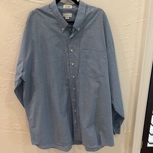💙Cutter & Buck Button-Down Shirt Size 3XT💙